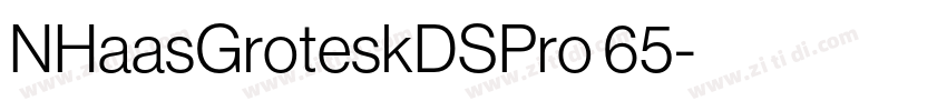 NHaasGroteskDSPro 65字体转换 NHaasGroteskDSPro 65字体转换